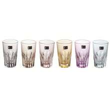 Glas Cup mit Farbe Bier Cup Tumbler Kb-Jh06161